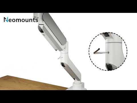 Neomounts NEXT core DS75-450WH2 monitor mount for 2 monitors side-by-side up to 32 inch, white