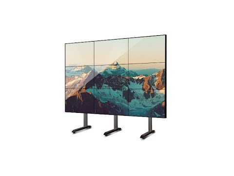 B-Tech BT8370-3x3/BS System X Video Wall Stand 46"-55"