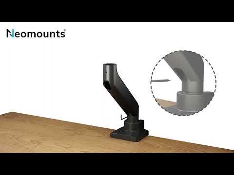 Neomounts NEXT core DS75-450BL2 monitor mount for 2 monitors side-by-side up to 32 inch, black